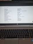 Laptop HP EliteBook 8560p i7 8GB RAM SSD128GB