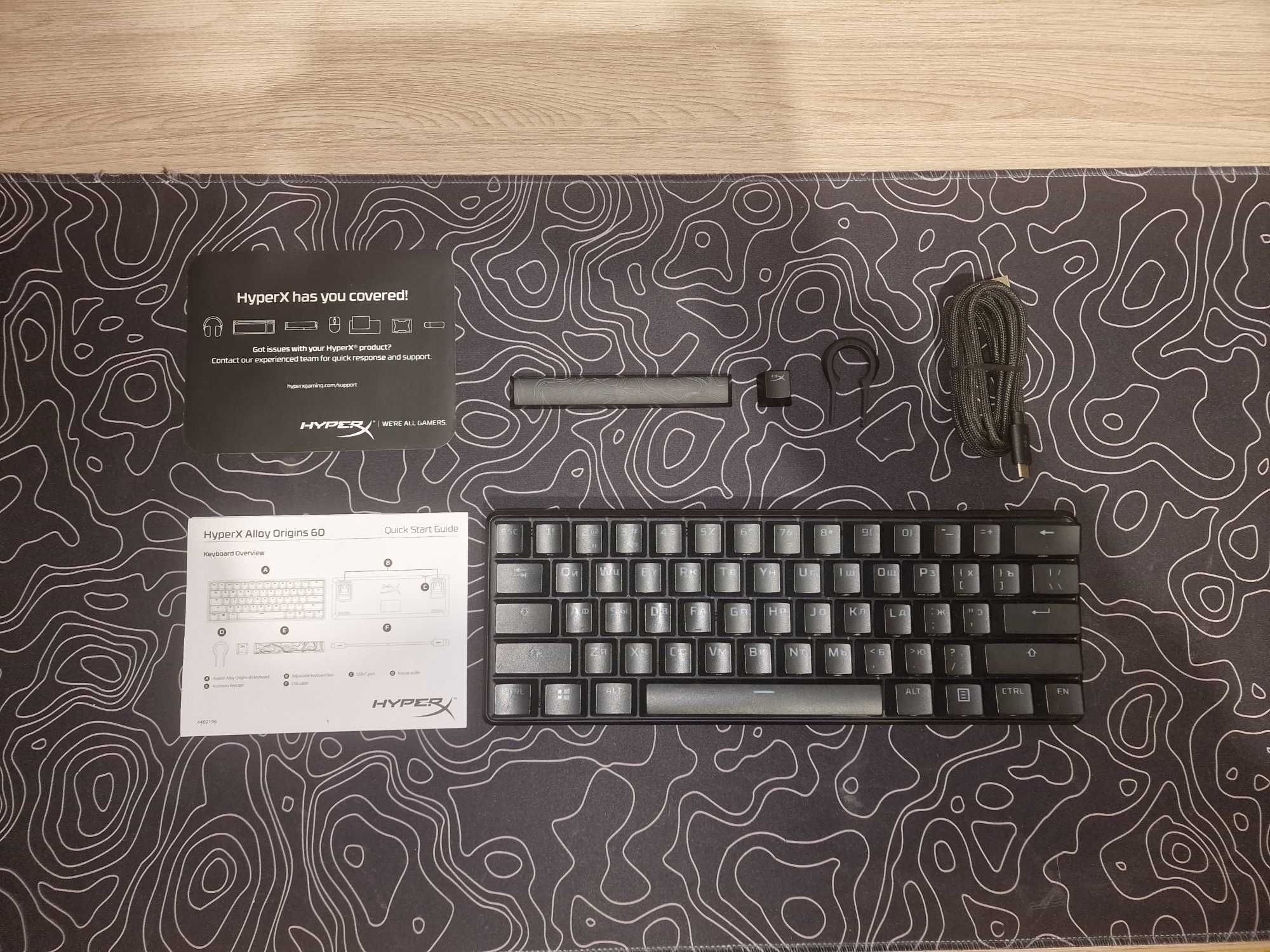 Клавиатура HyperX Alloy Origins 60