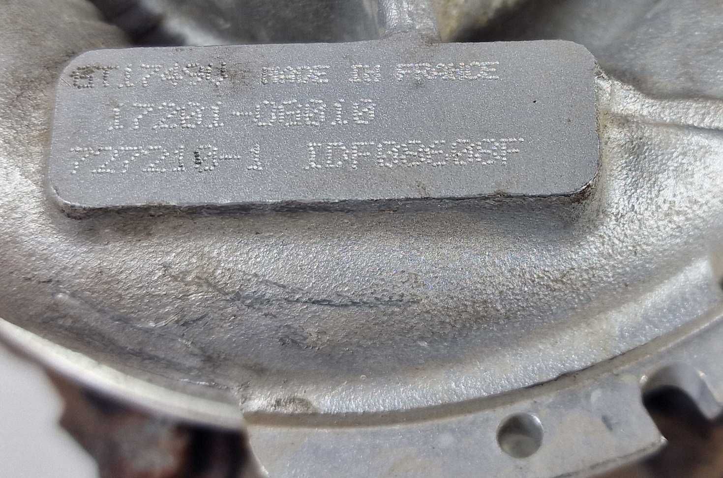 Турбо Турбина Тойота Авенсис 2.0 D4D Toyota Avensis T25 17201-0G010