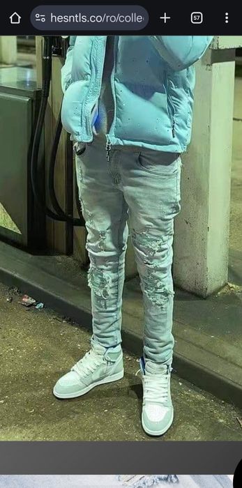 Blugi hesntls turcoaz