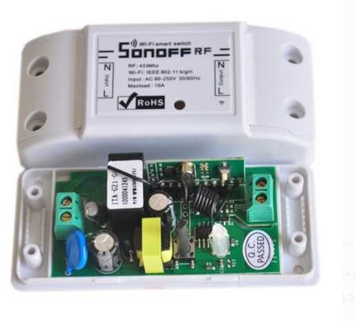 Sonoff Basic 10А WiFi смарт прекъсвач с безжично управление Ewelink