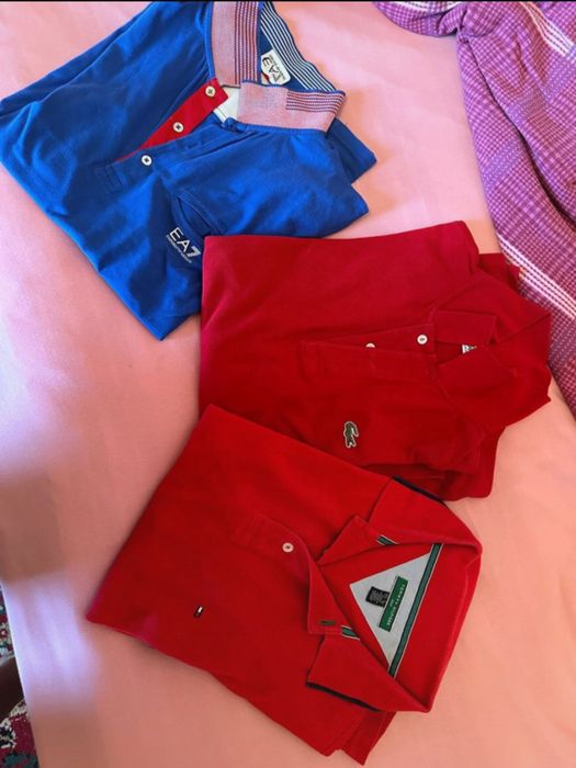 Tricouri armani lacoste tommy