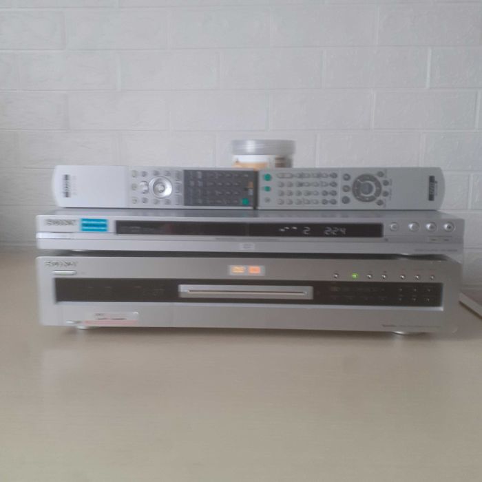 DVD Recorder Sony RDR GX3- DVD player Sony NS-355