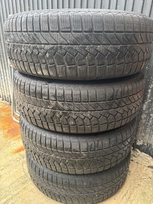 jante aliaj + anvelope 205/55/16 pentru vw skoda seat audi