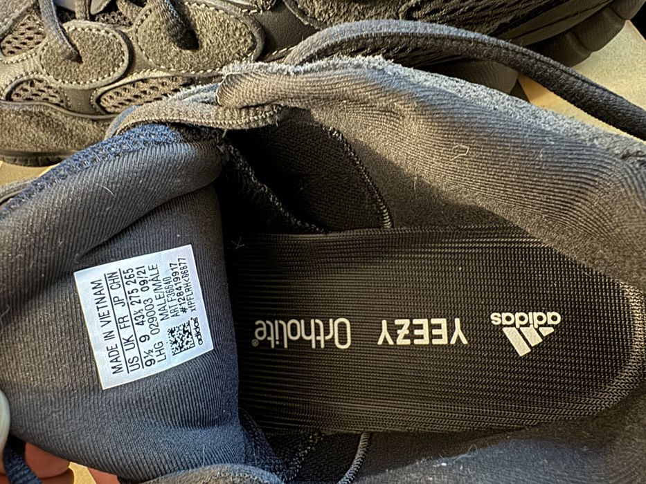 Yeezy 500 Utility Black 43(27.5cm)