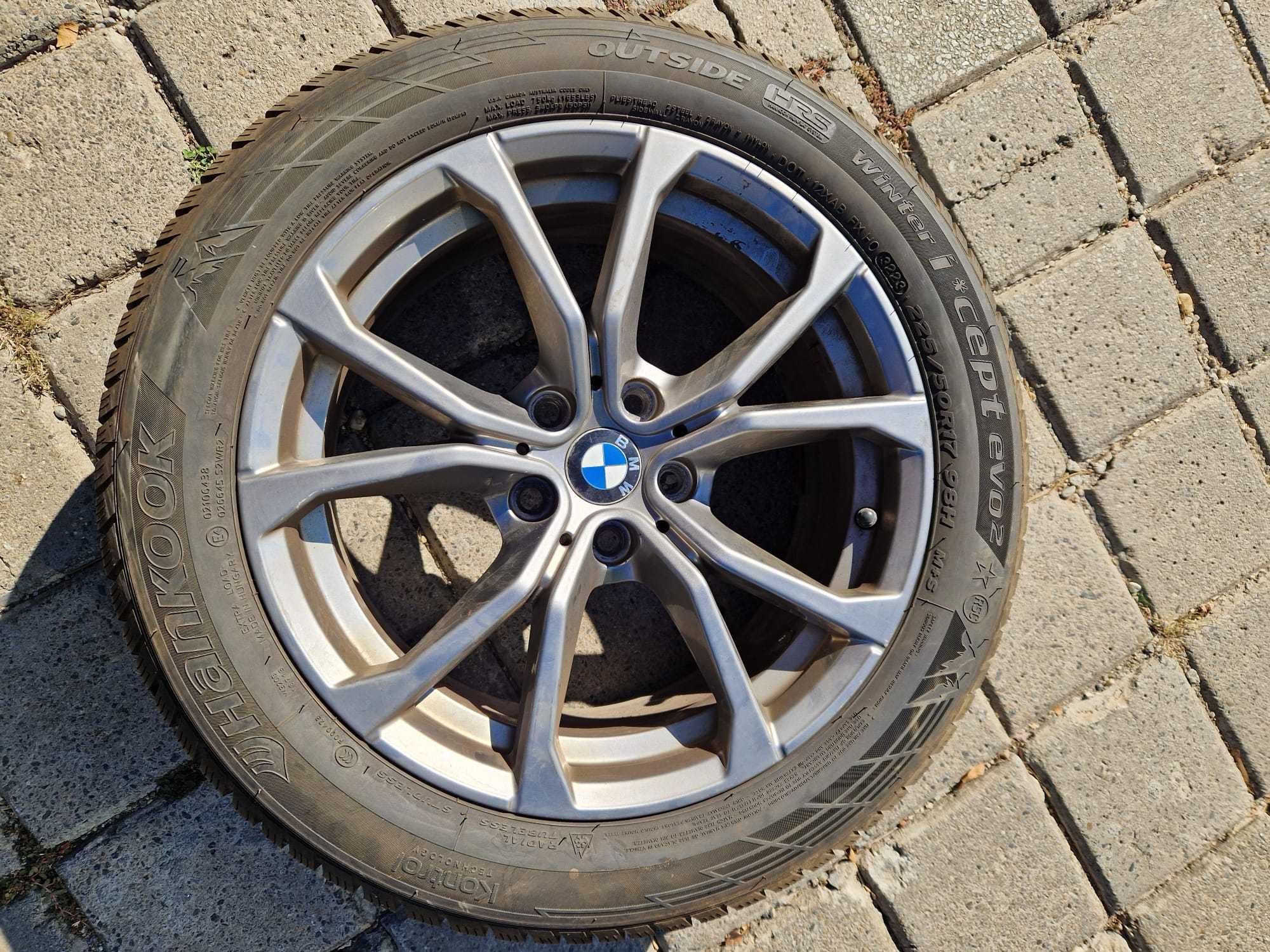 Roti Iarna originale BMW Seria 3 G20, Pneuri DOT 2023, Noi, Nerulate
