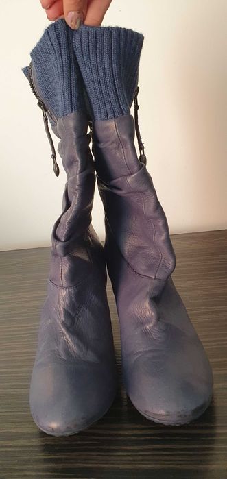 Vand cizme 39 din piele made in Italy