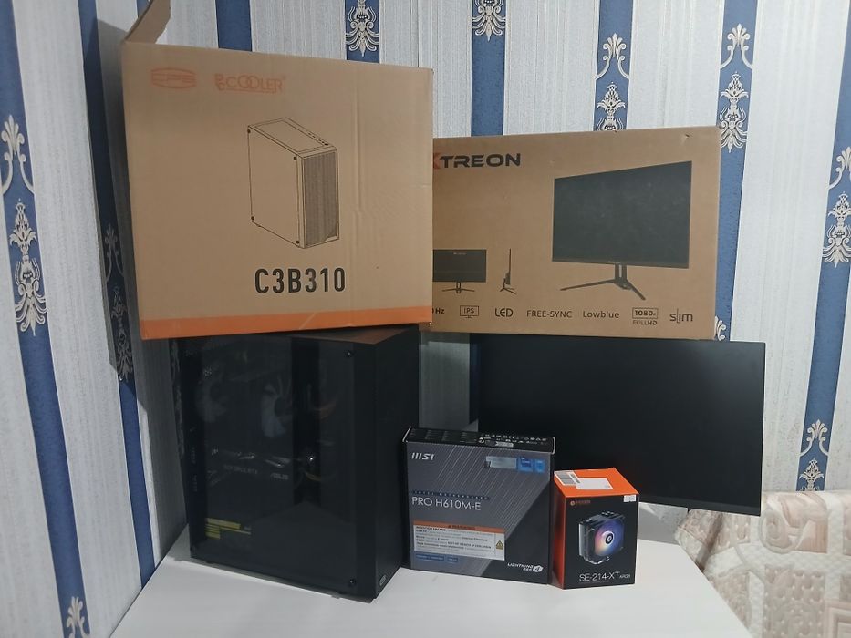 Игровой комп , компьютер пк, Asus rtx 2060 super , i3 12100f