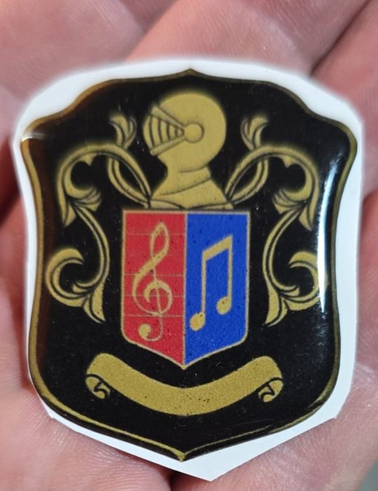 Emblema,sigla acordeon Cantora Guerrini