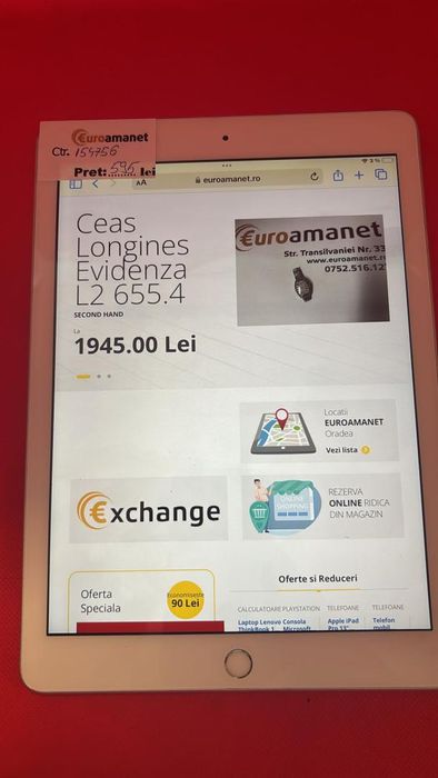 Apple iPad Air, 32GB, Wi-Fi, Space Grey -A-