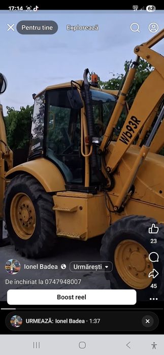 Fac Lucrări Buldo mare mini EXCAVATOR BOB CAT BASCULANTA 3,5T Agregate