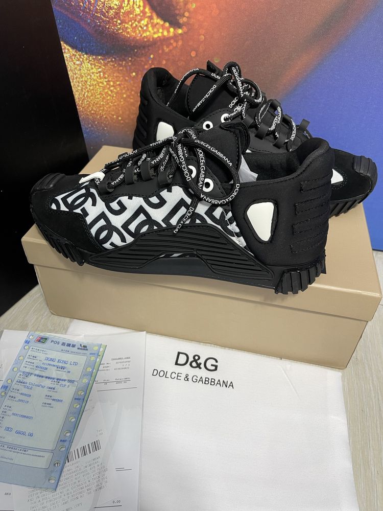 Adidasi Dolce Gabbana piele naturala Full Box colectie noua