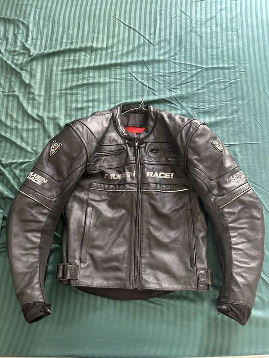 Vand geaca piele moto mugen