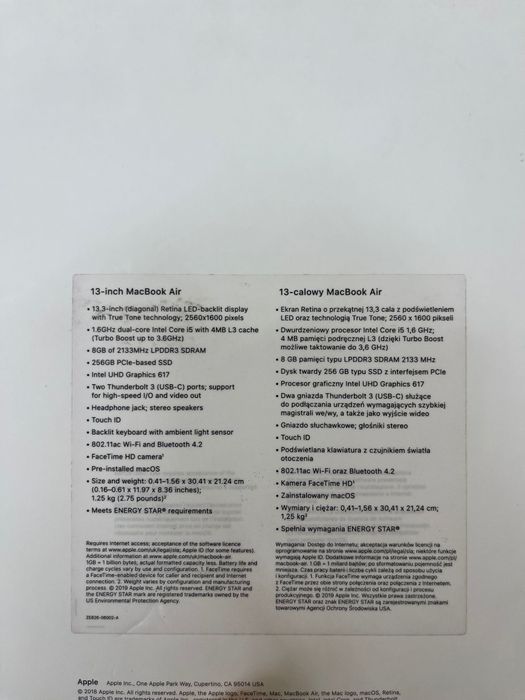 Macbook Air 13 A1932 Amanet BKG