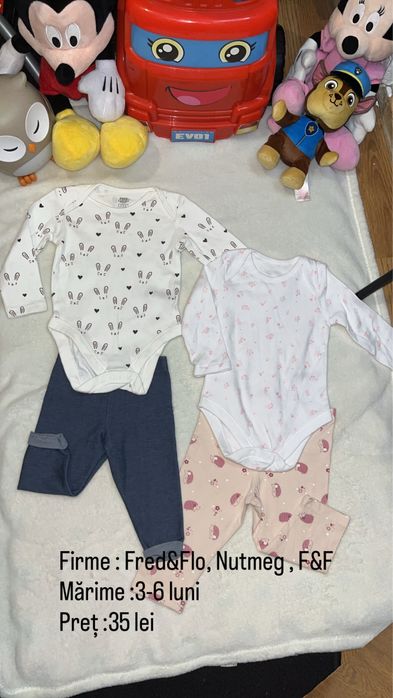 Haine bebe fetita 3-6 luni