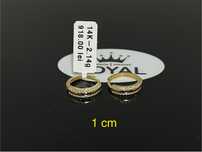 Bijuteria Royal CB : Cercei dama aur 14k 585 2,14gr