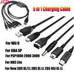 incarcator 5 in 1 - 3DS XL NDS Lite NDSI LL WII U , GBA  PSP 1000 2000