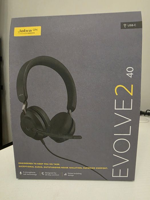 Jabra Evolve2 40 . гарнитура для офиса