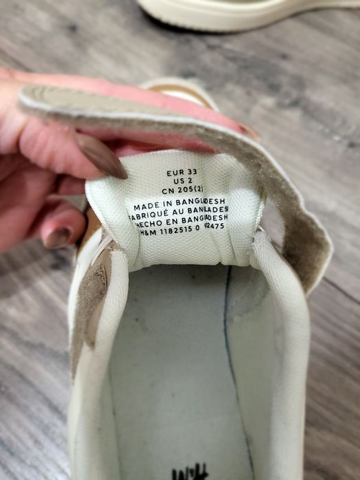 Маратонки H&M, номер 33