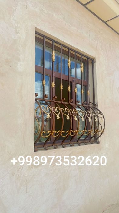 Даруаза есик айнага решетки ограждение уйдин алдына навес перила