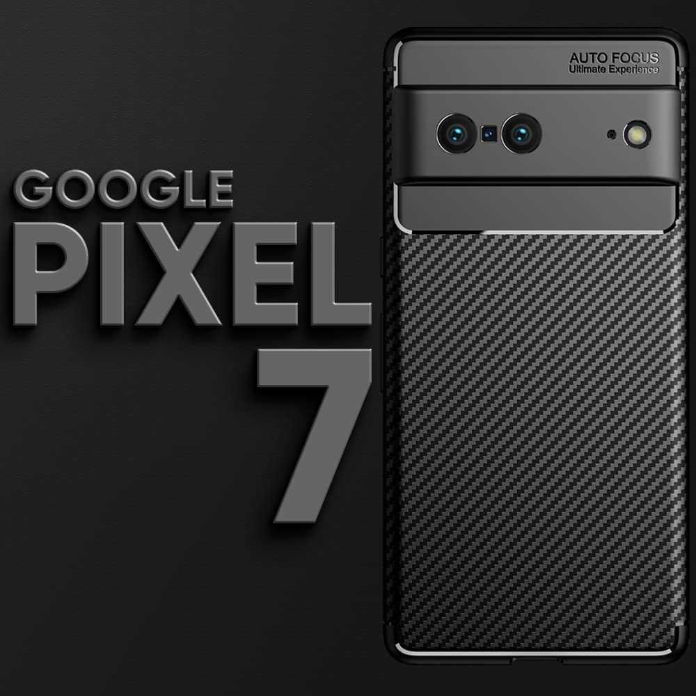 Husa Premium Antisoc model Carbon pt. Google Pixel 7 , Pixel 7 Pro