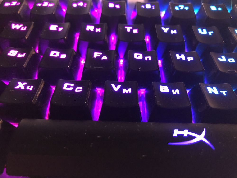 клавиатура hyperX alloy origins core