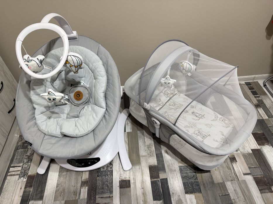 Електрическа люлка/шезлонг 2в1 Lionelo