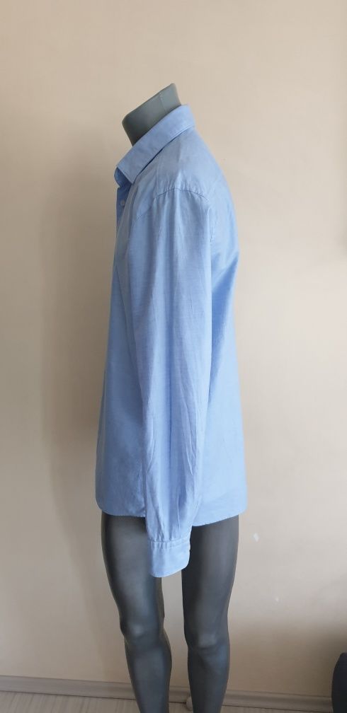 Hugo Boss Len / Organic Cotton Slim  / 42 - L - 16 /1/2 НОВО! ОРИГИНАЛ
