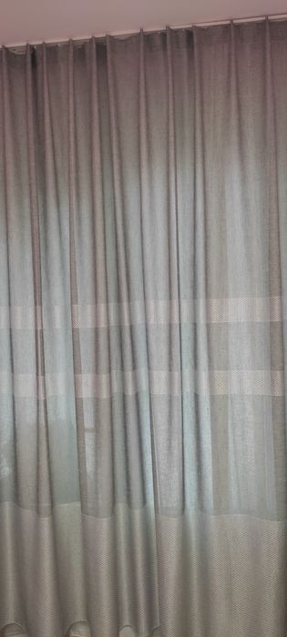 Перде от качествен изкуствен лен