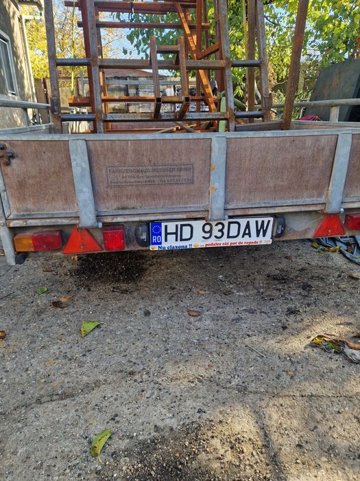 Remorcă flamingo trailers 2 tone