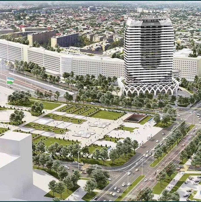 ЖК NRG U-Tower м.Дружба Народов 2-комн 23/27 55 м² коробка