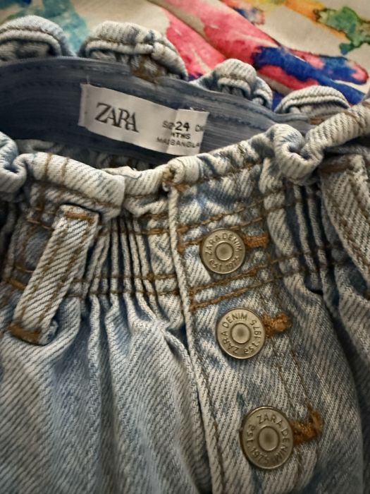 Детска дънкова поличка Zara