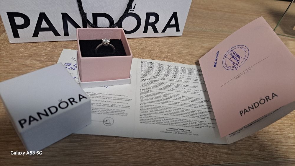 Пандора пръстен  размер 50