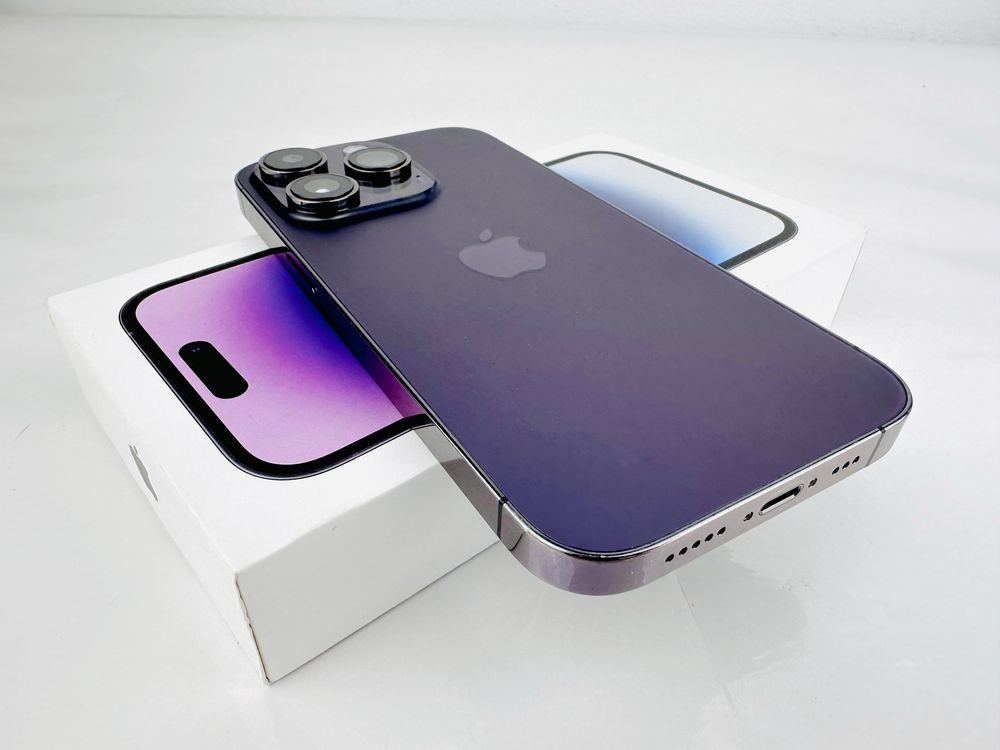 Apple iPhone 14 Pro 256GB Deep Purple 97% Battery! Гаранция!