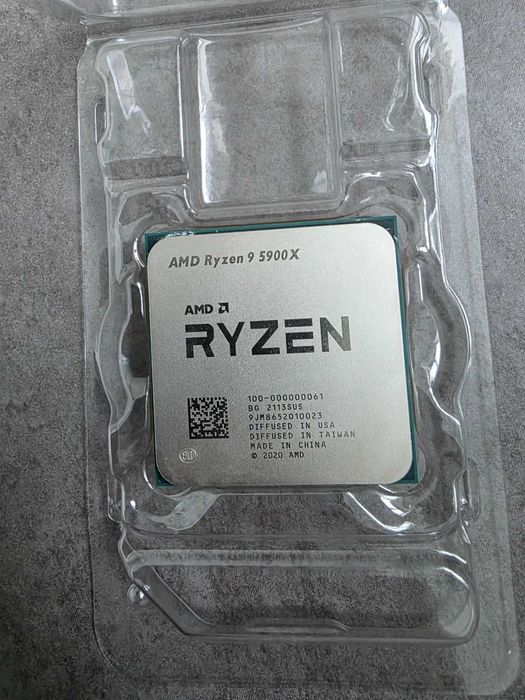 Процесор AMD RYZEN 9 5900X 12-Core  (4.8 GHz Turbo) 70MB/105W/AM4