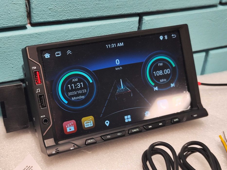 Hikity DAB+ Android 13 двоен DIN авто радио с навигация 7"