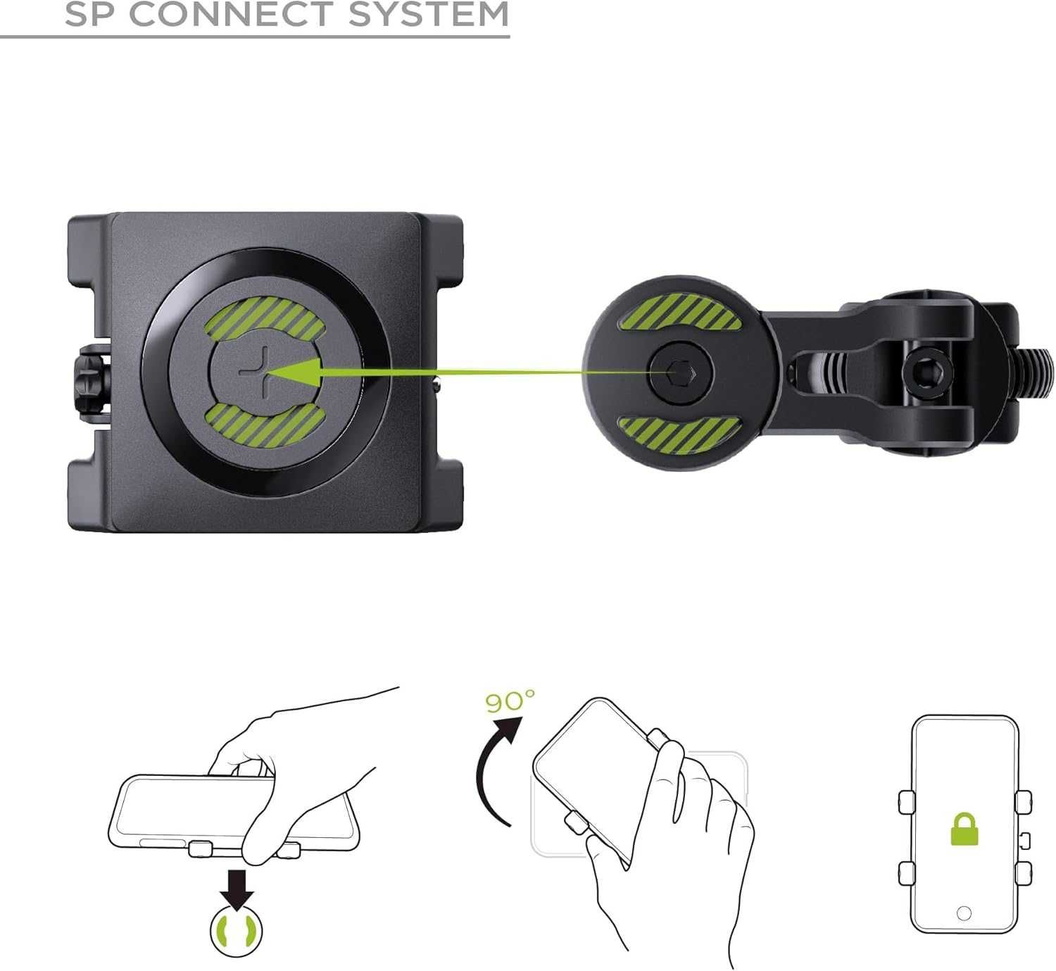 SP CONNECT Bike Bundle II Универсална скоба за телефон за велосипеди