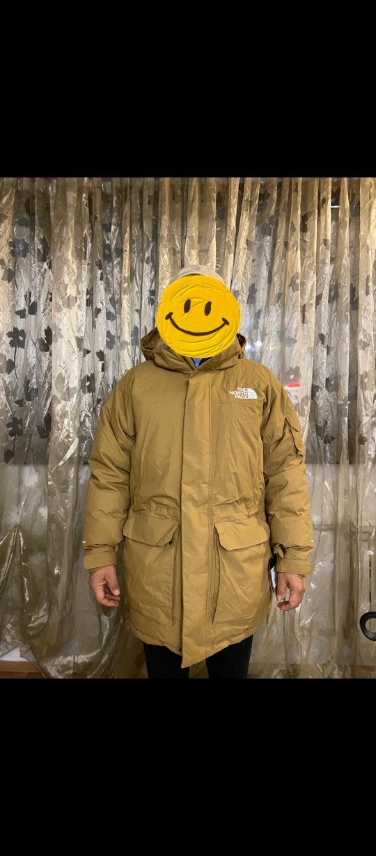 Пуховик the north face L - 54р