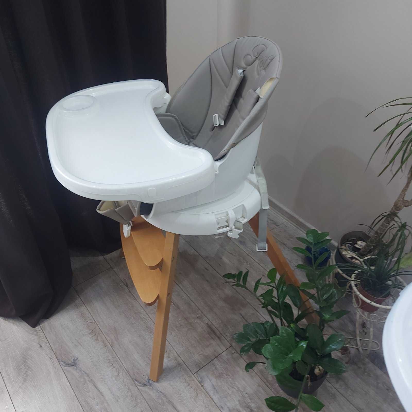 CHIPOLINO Стол за хранене 3в1 360° РОТО БЯЛ / ROTO - 2 броя