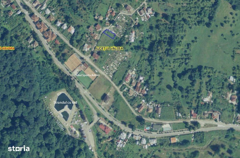 Teren intravilan 328 mp, str. Nuferilor , Baile Govora "Casa vacanta"