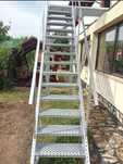 scarii metalice zincate exterioare și pentru incendii , platforme, pod