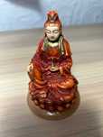 Figurină cu Guanyin/Kwan Yin/Buddha/praf de marmură/ 10cm/preț fix.