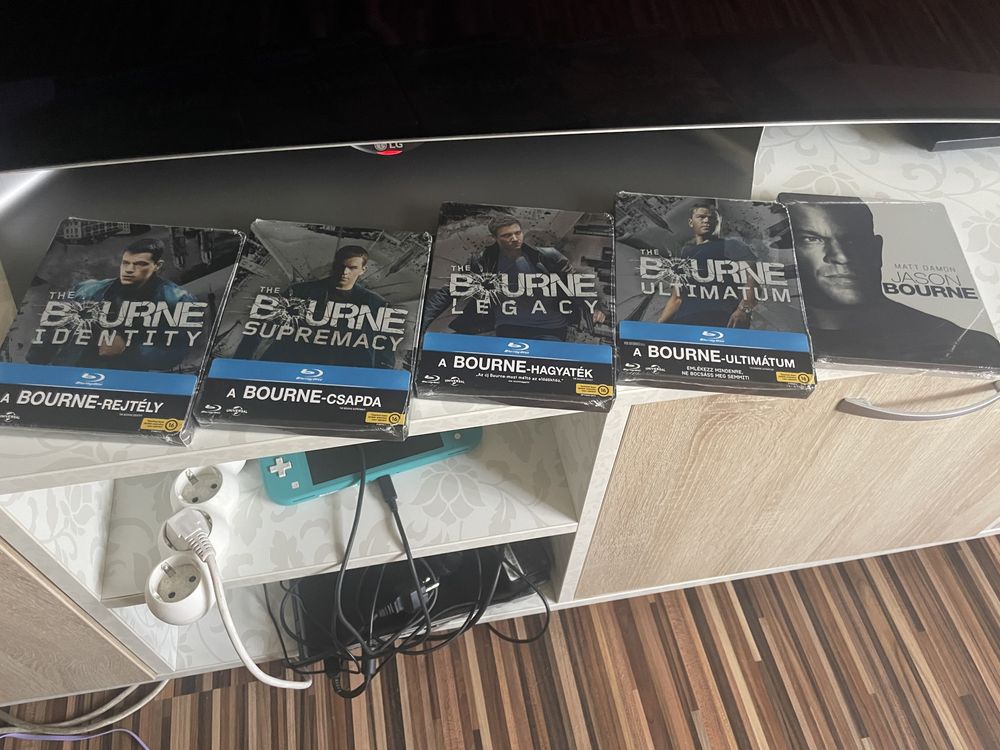 Vand blu ray The Bourne series 1-5 steelbook