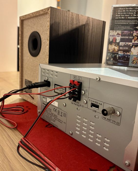 Sistem audio Hi-Fi Panasonic SC-PM700EG-S 80W / Ca NOU / garantie2ani