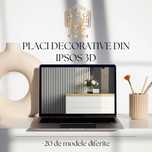 Placi decorative 3D din ipsos