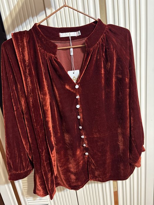 кофточка , велюр