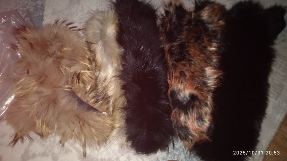 Мех с курток. Цена за всё. Почти даром.