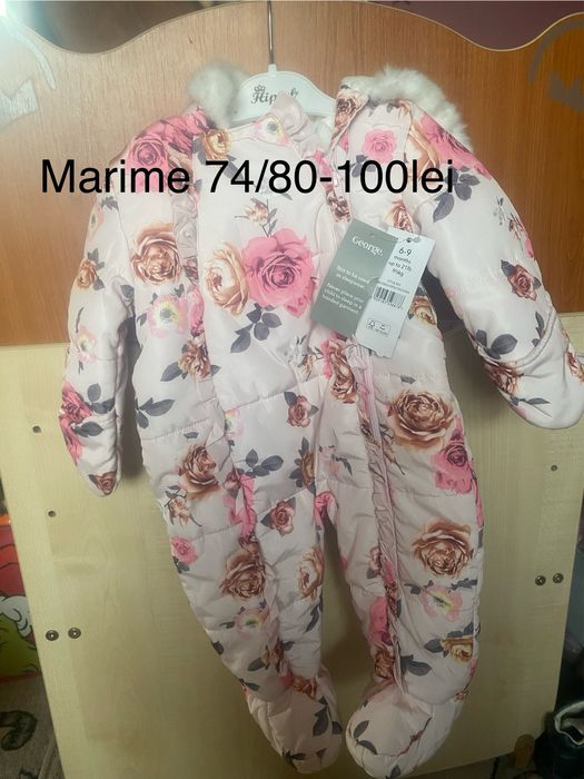 Geaca iarna fetita marimea 74-80