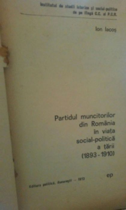 SCANTEI -M.SOCOLOV -1953;Procesul Ceausestilor- 1991 si Partd.munc.197