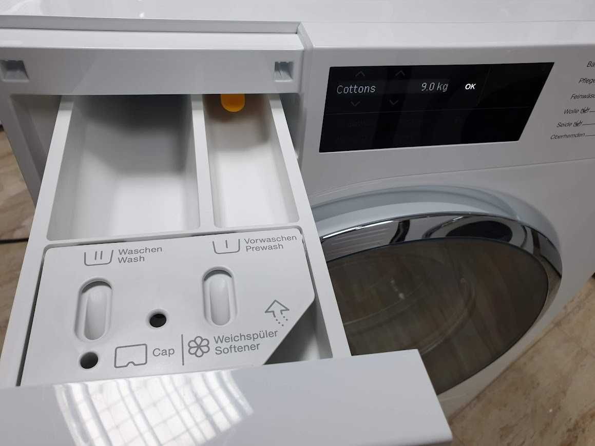 Miele 1600rpm 9кг Wi-Fi TwinDos Пералня Миеле 12м Гаранция